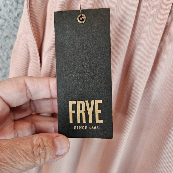 Frye Millennial Pink Womens Pull On Tie Waist Shorts Sz M Pockets Breathable - Picture 12 of 15